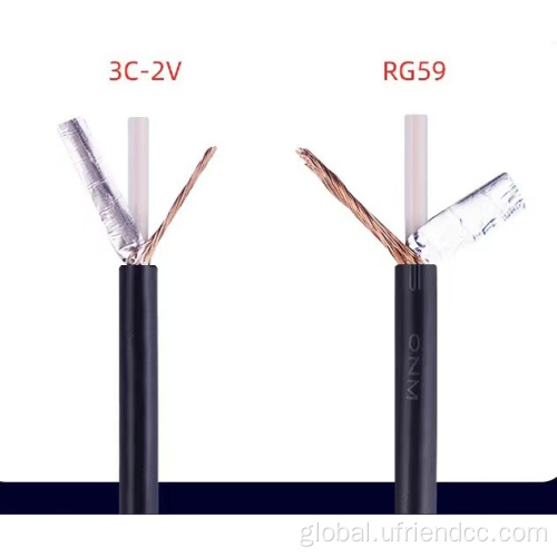 Ohm RG59 Jumper Video Extension Wire Video Connector